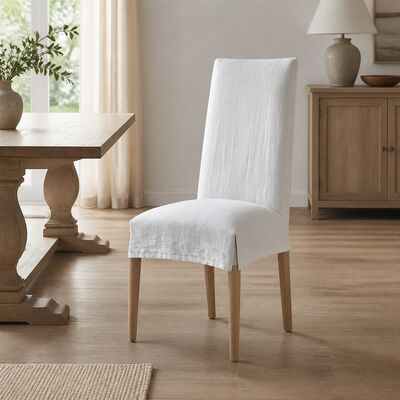 Slipcovered Upholstered Dining Chair – Perfect for Weddings CYC-055